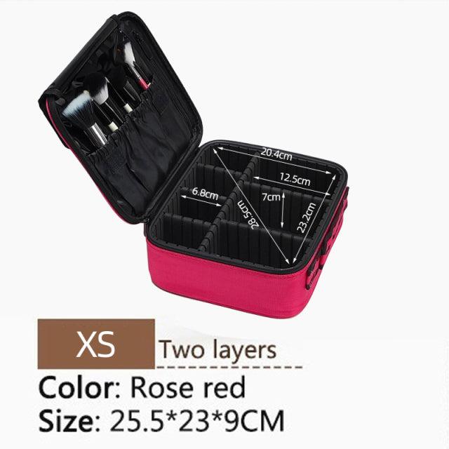 Women’s Travel Makeup Case | - Premium Makeup Tools from chiquetrends.com - Just $147! Shop now at chiquetrends.com