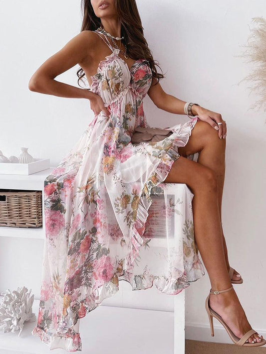 Bohemian Sweet Princess Floral - Premium Dresses from chiquetrends.com - Just $104! Shop now at chiquetrends.com