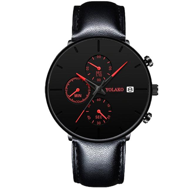 Reloj Hombre Men's Chic Watch - Premium Watches from chiquetrends.com - Just $20! Shop now at chiquetrends.com