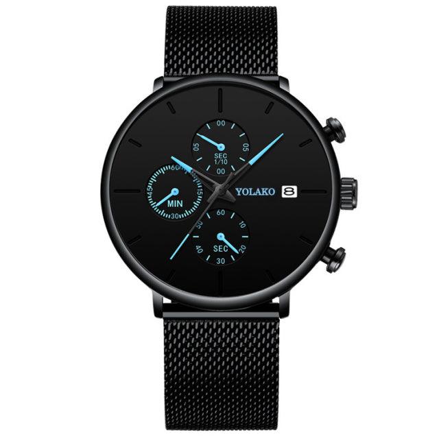 Reloj Hombre Men's Chic Watch - Premium Watches from chiquetrends.com - Just $20! Shop now at chiquetrends.com