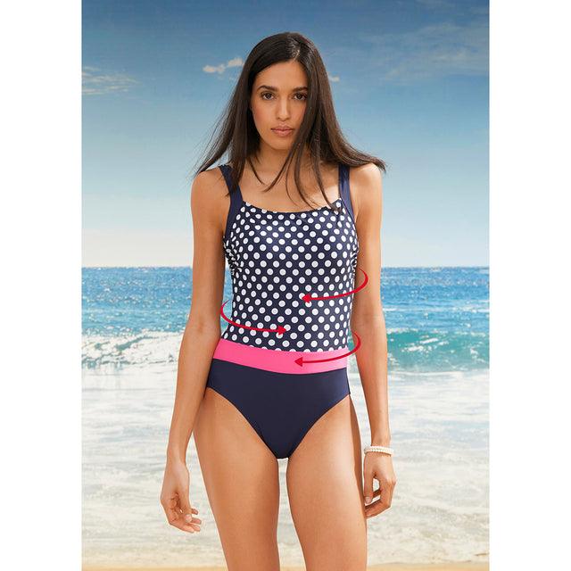 Women Striped Swimsuit - Premium Swimwear from chiquetrends.com - Just $37! Shop now at chiquetrends.com